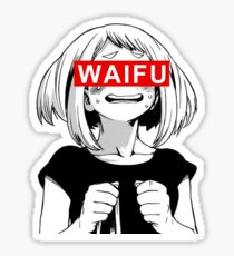 Ochaco Uraraka Waifu - Anime Sticker