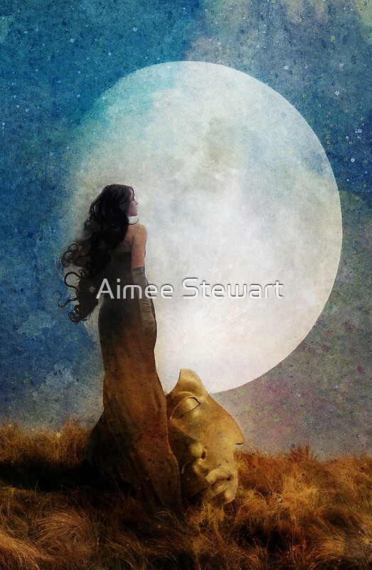 "Man in the Moon" by Aimee Stewart | Redbubble