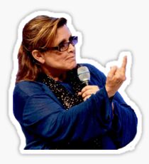 Carrie Fisher Sticker