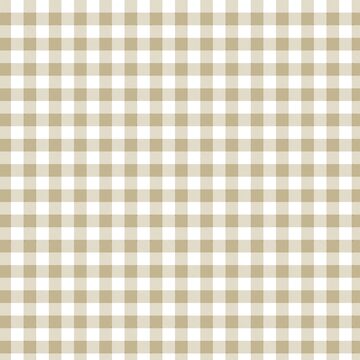 Mid-tone Brown White Buffalo Plaid Checkerboard Pattern Pairs 2023