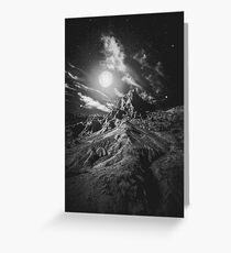 Moonlight madness Greeting Card