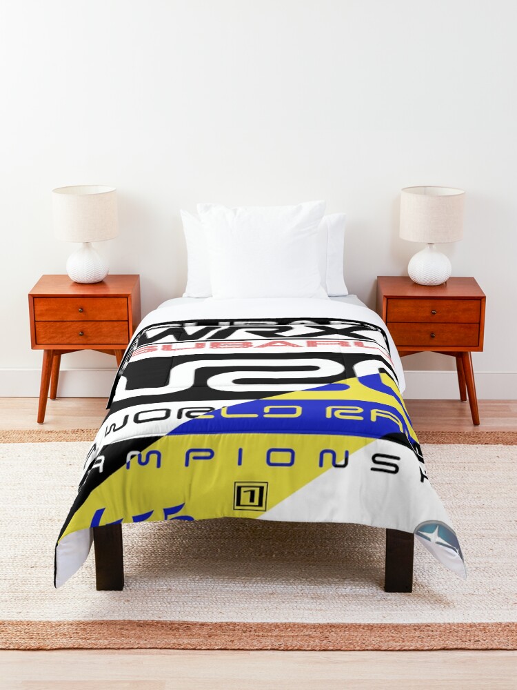 Alternate view of Subaru Rally 555 Comforter