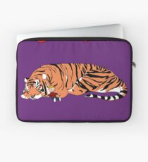 Hobbes and Calvin logo Laptop Sleeve