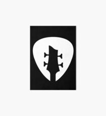 Bass Headstock - White Art Board