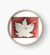 Maple Leaf Clock