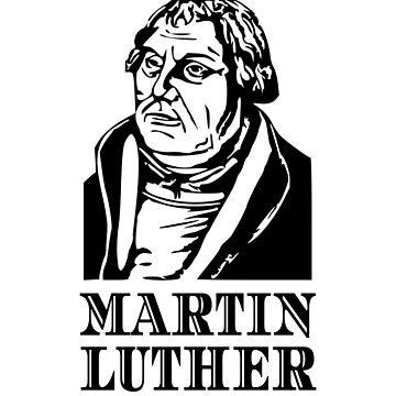 Martin Luther Mönch Zeichnung