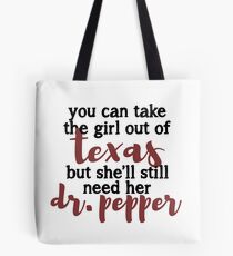 Kann den Dr. Pepper nicht nehmen Tasche