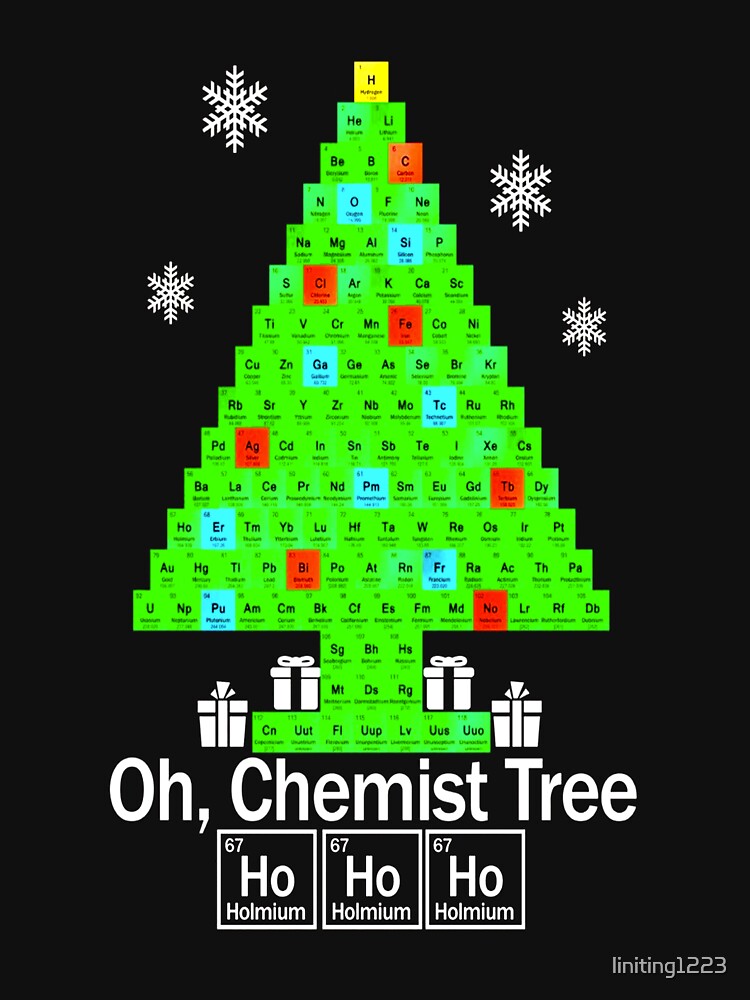 oh chemist tree shirt