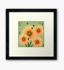 Butterfly Invasion Framed Print