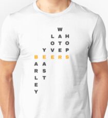 What do they put in beers? (black letters) Unisex T-Shirt