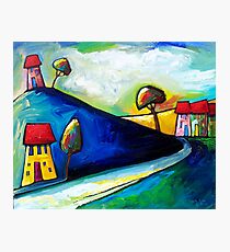 SUN ON THE ROAD Photographic Print