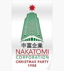 Nakatomi Corporation Christmas Party Tower Variant Poster