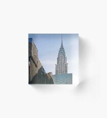 NYC-Crysler Building Acrylic Block