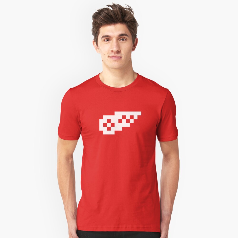 8-Bit Detroit Slim Fit T-Shirt