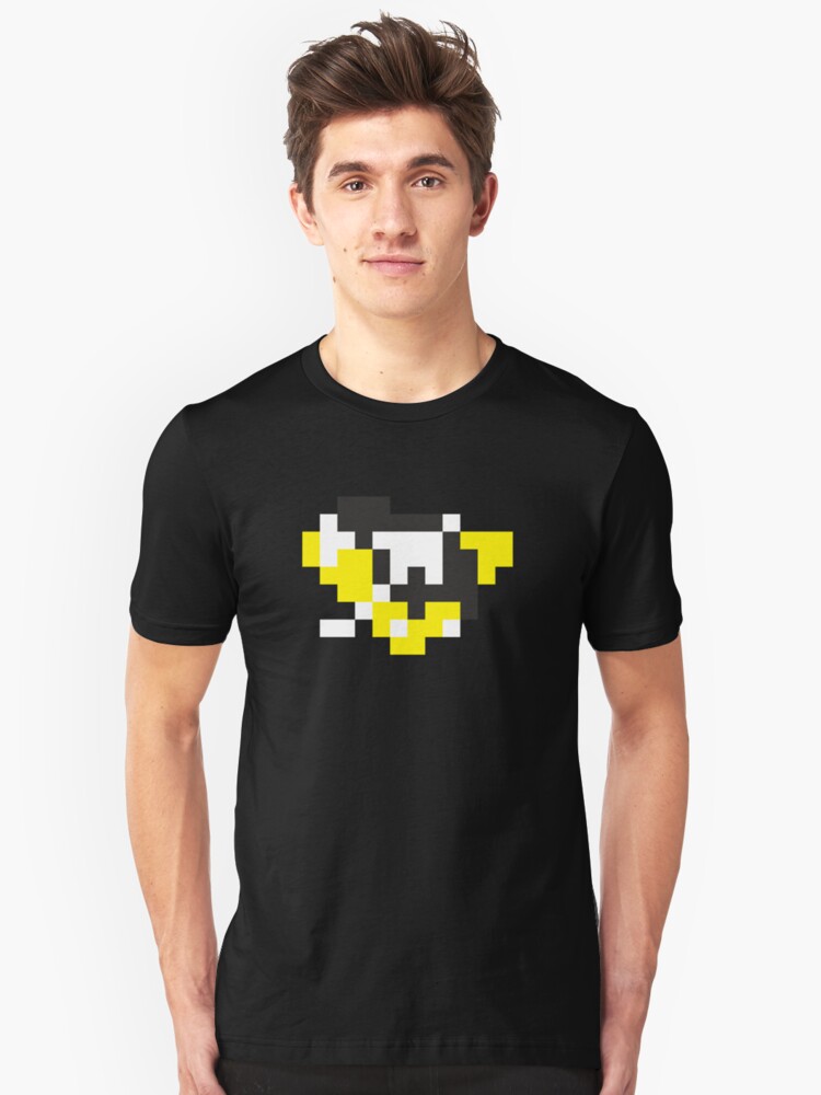 Alternate view of 8-Bit Pittsburgh Slim Fit T-Shirt