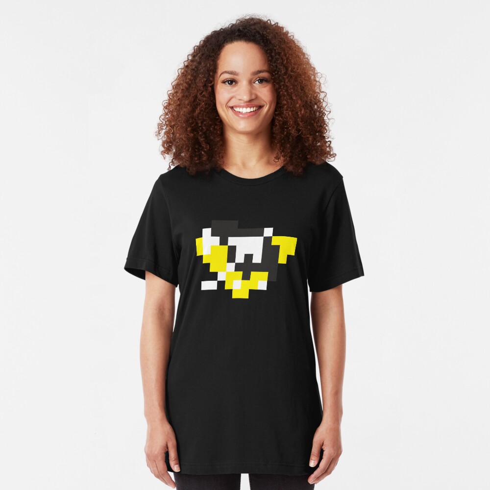 8-Bit Pittsburgh Slim Fit T-Shirt