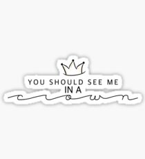 Moriarty Quote Sticker