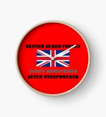 British Armed Forces Clock