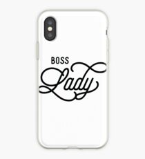 Boss Lady für Chefin iPhone-Hülle & Cover