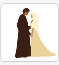 Anakin and Padme Sticker