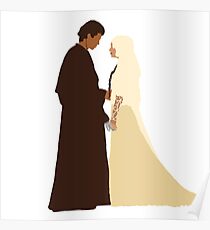 Anakin and Padme Poster