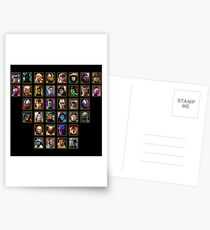 Mortal Kombat Trilogy - Character Select Postcards