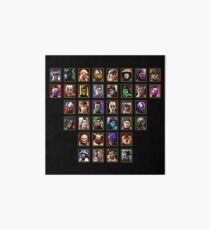 Mortal Kombat Trilogy - Character Select Art Board