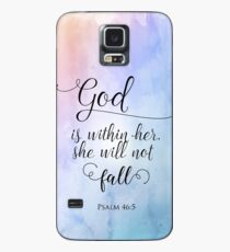 God Is Within Her Christian Art Design Case/Skin for Samsung Galaxy