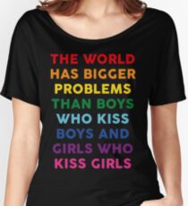 The World Has Bigger Problems Women's Relaxed Fit T-Shirt