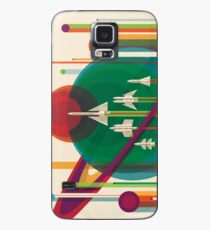 NASA Retro Space Travel Poster #5 Case/Skin for Samsung Galaxy