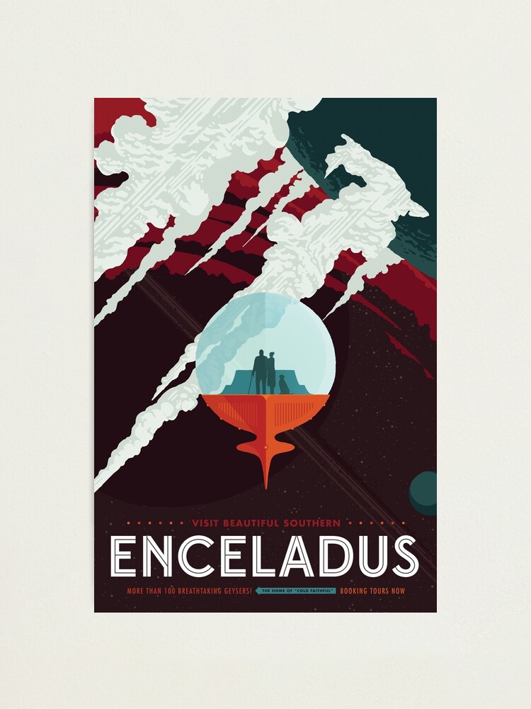 JPL Space Tourism Poster 6 sizes, matte+glossy avail Earth