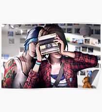 Max & Chloe - Smile - Life is Strange Poster