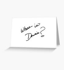 Where is Donnie? Greeting Card