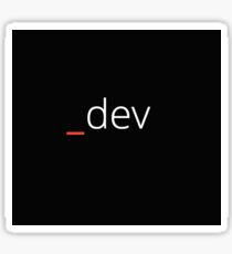 devblogs Sticker