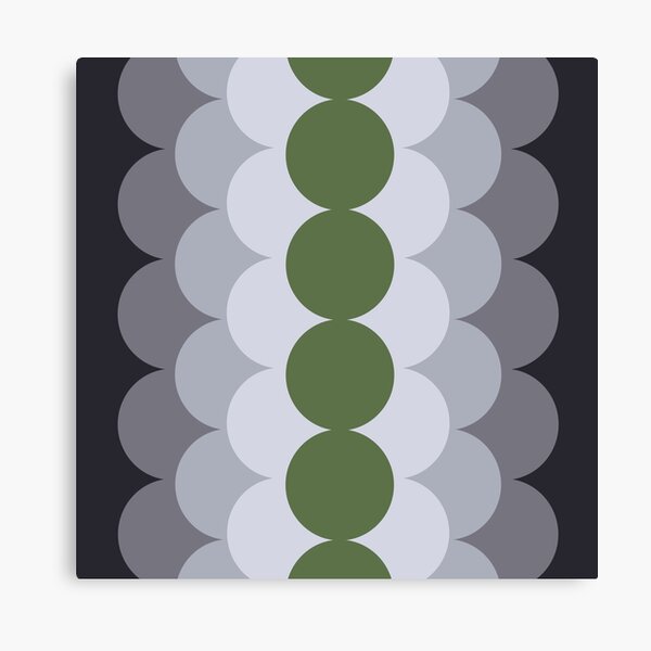 Gradual Kale Canvas Print