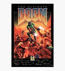 The Ultimate DOOM - Signature Edition Photographic Print