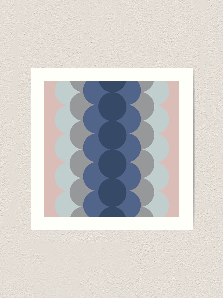 Alternate view of Gradual Pastel Art Print