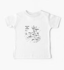UK Weather Map Baby Tee