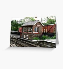Signal Box at Goathland Greeting Card