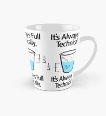Taza cónica La ciencia es optimista