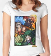 Boku no hero Academia - My hero Academy Women's Fitted Scoop T-Shirt