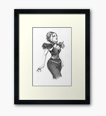 Corset Queen Framed Print