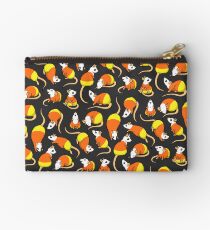 Candy Corn Rats Zipper Pouch