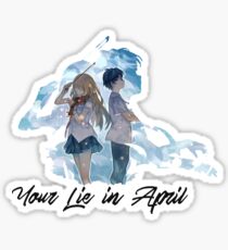 your lie in april Sticker