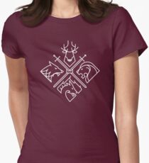 Camiseta entallada para mujer Game of Thrones Houses