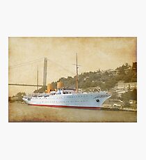 the old liner Photographic Print