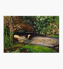 Ophelia Gemälde von John Everett Millais Fotodruck
