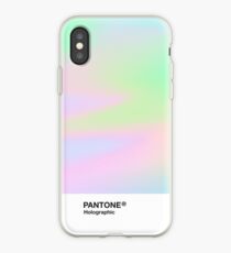 HIPAB - holographischer schillernder Pantone ästhetischer Hintergrundpunkt 4 iPhone-Hülle & Cover