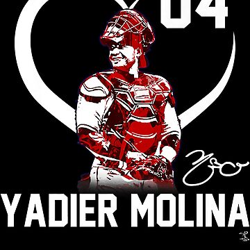 Yadier Molina Player Heart Kids T-Shirt for Sale by ElfriedaMiller