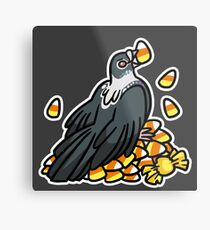 Spooky Birds - Candycorn King Metal Print